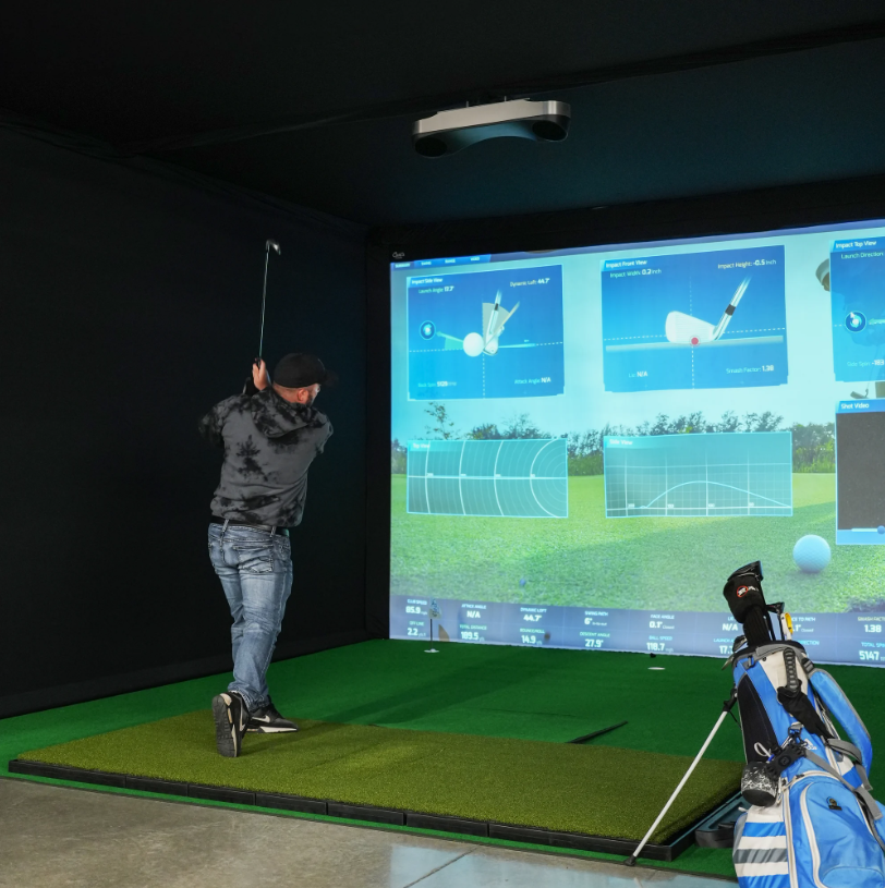 Premium golf simulator