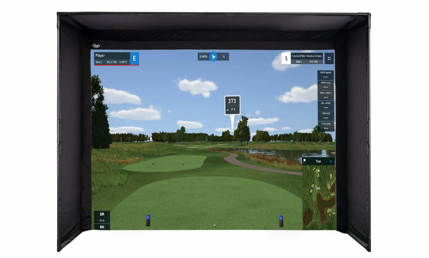 Carl's Place DIY Golf Enclosure Kit with impact screen